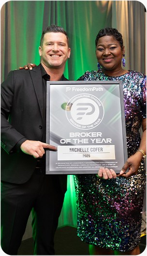 FreedomPath Broker of the Year recognition